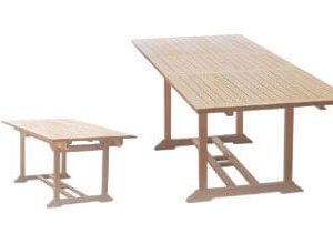 Large 180x240 Extending Rectangle Table