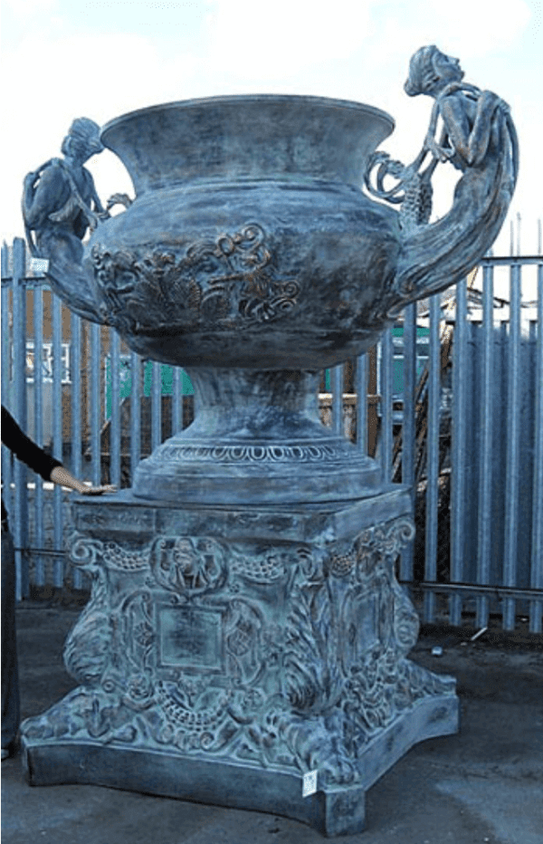 Cast Iron Urn